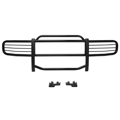 Solid Spare For 2006-2011 Hummer H3 Brush Grill Grille Guard in Black Brush Bumper
