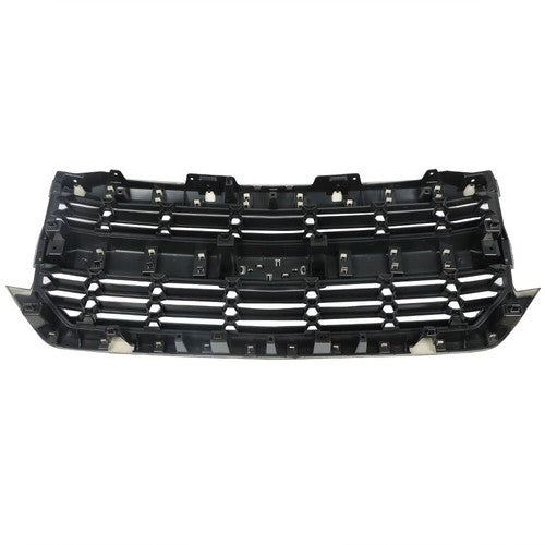 Solid Spare For Chevrolet Silverado 1500 2016-2018 Upper Black Mesh Grille Bumper Assembly