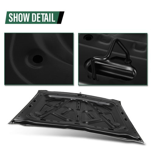 Solid Spare Fit For 2014-2015 Chevrolet Silverado 1500 Steel Hood GM1230451 23271756