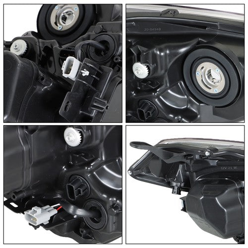 Solid Spare Chrome Front Headlight Lamps Halogen Left+Right Side For Toyota Corolla 2014-16
