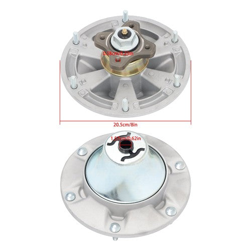 Solid Spare 48" 54" 60" 72" For John Deere Decks 3 × Spindle TCA24880 TCA20639 TCA17517
