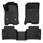 Solid Spare TPE Floor Mats Liners Fit For 2023-2024 Chevrolet Colorado/GMC Canyon Crew Cab