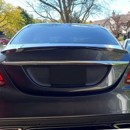 Solid Spare Glossy Trunk Spoiler Lip For Mercedes C-Class W205 15-2022 C300/C63/C43 AMG