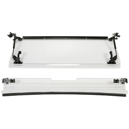 Solid Spare For CFMOTO UForce 1000 2019-2026 Front Vented Full Clear Flip Windshield