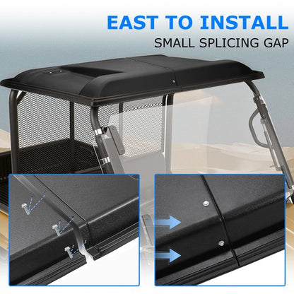 Solid Spare Hard Top Roof For Kawasaki Mule 2010 2020 2510 3010 4010 #KAF30-030A 1990-2025