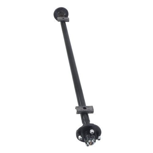 Solid Spare 4 lug-4' 57' Hub Face Trailer Axle w/ U-Bolt Kit 2000lbs For trailers RVs trucks
