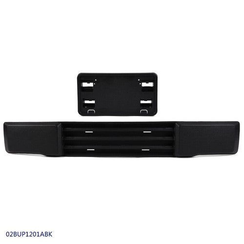 Solid Spare For 2015-2017 Ford F-150 F150 Front License Plate Bracket Panel & Bumper Trim