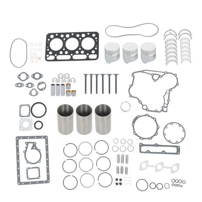 Solid Spare Overhaul Rebuild Kit For Kubota L235 L2350 L2050DT L235DT L1802 D1102 Engine