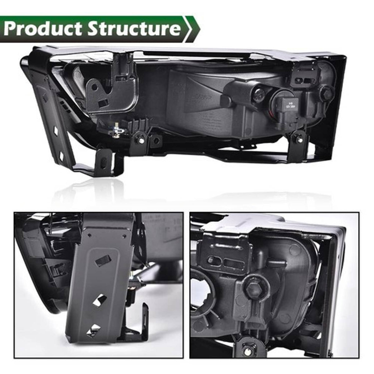 Solid Spare Fit For 2013 2014 2015 Honda Accord Sedan Smoke Front Bumper Fog Lights W/ Bulbs