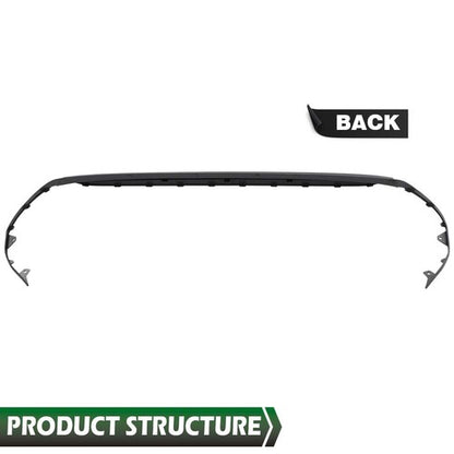 Solid Spare Fit For 2017-2018 Hyundai Elantra Sedan Front Bumper Grille Lower Deflector Lip