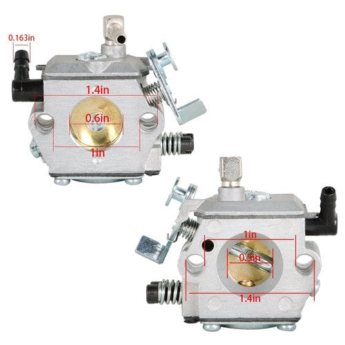 Solid Spare Kit For Stihl 028 028AV Super Chainsaw Tillotson HU-40D Carburetor Air Filter