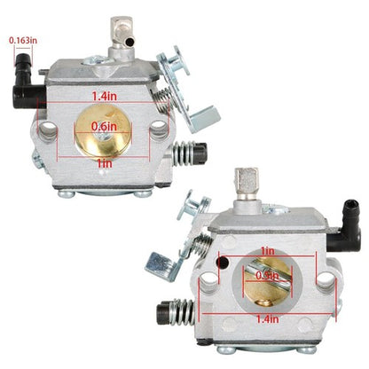Solid Spare Kit For Stihl 028 028AV Super Chainsaw Tillotson HU-40D Carburetor Air Filter