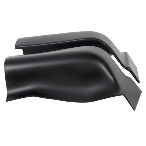Solid Spare Black ABS Cab Corner Covers For 2004-2008 05 06 07 Ford F150 F-150 Crew Cab