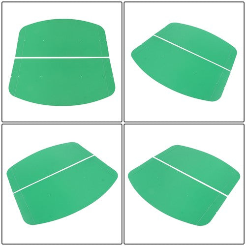 Solid Spare 2" x 2" or 2" x 3" For John Deere ROPS Tuff Top Tractor Canopy 52" X 52" Green
