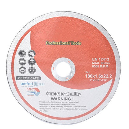 Solid Spare 100 Pcs 7"x1/16"x7/8" Cut-off Wheel - Metal & Stainless Steel Cutting Discs