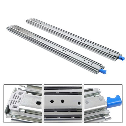 Solid Spare 1 Pair With Lock Heavy Duty Drawer Slides 28 Inch 500 Lbs Extension Rails Rail