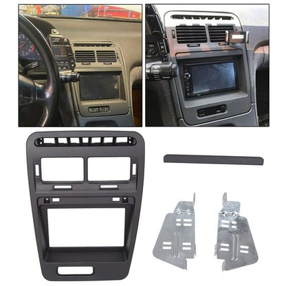 Solid Spare Double Din Car Radio Stereo Dash Kit Bezel For 1990-1999 Nissan 300ZX LHD