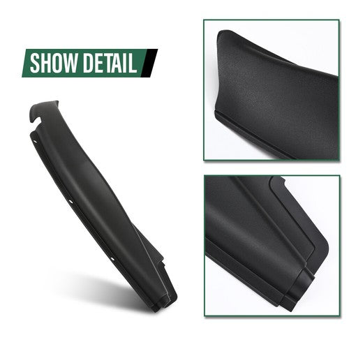 Solid Spare For 96-17 Chevy Express GMC Savana Passenger Side Windshield Wiper Cowl Cover