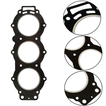 Solid Spare US Head Gasket 688-11181-A2-00 18-3805 For Yamaha 75-90 HP Outboard 3 Cylinder