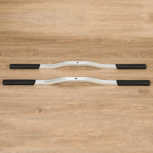 Solid Spare Universal 2PCS Snowmobile Trailer ski Tie Down Hold Down Bars W/Black Boots
