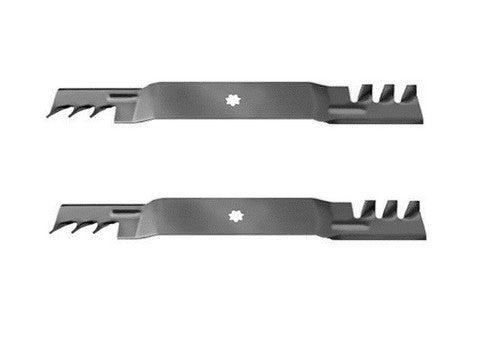 Solid Spare 2 Oregon Gator Blades for John Deere 42" 102 115 125 135 GX22151 AM13732 M154062