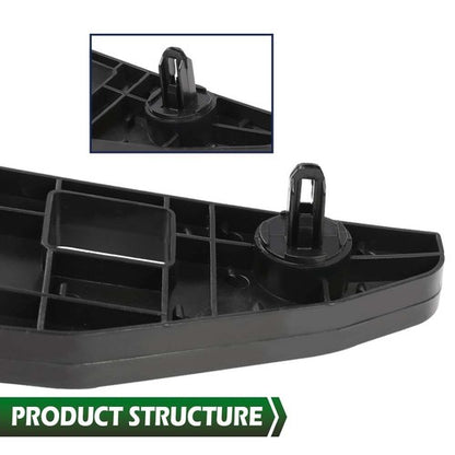 Solid Spare Fit For 2010-2012 Lexus RX350 RX450h Left+Right Side Black Front Bumper Bracket