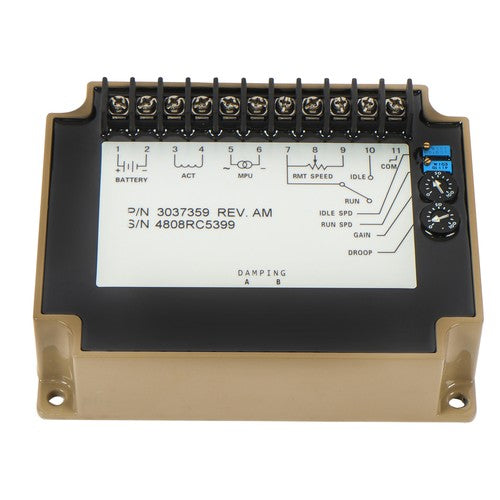 Solid Spare Generator Electronic Engine Speed Controller/Governor For Cummins 3037359 AVR