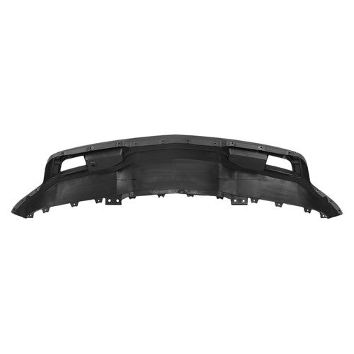 Solid Spare Black Plastic Front Bumper W/O Vents For 2019-2021 Chevrolet Silverado 1500