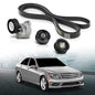 Solid Spare Drive Belt & Tensioner Fit For 2007+ Toyota Tundra 5.7L 166200S012 & 9091602680