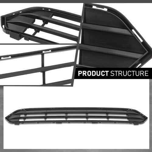 Solid Spare Fit For 2015 2016 2017 Subaru Outback Front Bumper Lower Grille SU1036100