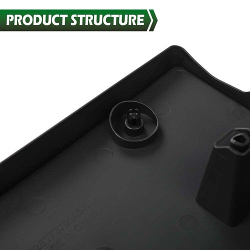 Solid Spare Fit For 2019-2022 Ram 2500 3500 4500 5500 Front Bumper License Plate Bracket