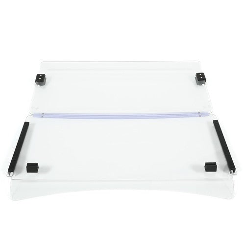 Solid Spare Front Folding Clear Windshield For EZGO Express S4/L4 Golf Cart w/ 3/4" frame