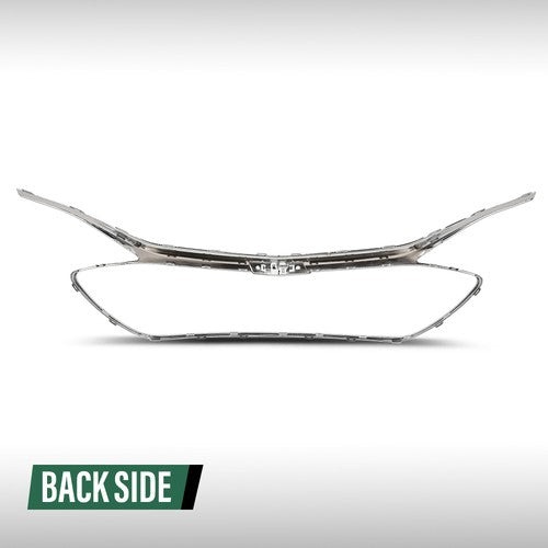 Solid Spare Fit For 19-22 Chevrolet Malibu Chrome Front Grille Trim Middle Frame 84473374