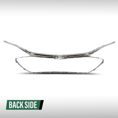 Solid Spare Fit For 19-22 Chevrolet Malibu Chrome Front Grille Trim Middle Frame 84473374
