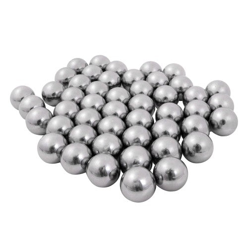 Solid Spare 50pcs of Precision Steel Balls - [1 Inch] Steel for Bearings Use, G25 precision