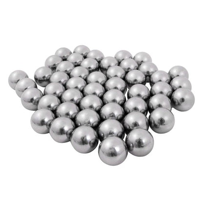 Solid Spare 50pcs of Precision Steel Balls - [1 Inch] Steel for Bearings Use, G25 precision