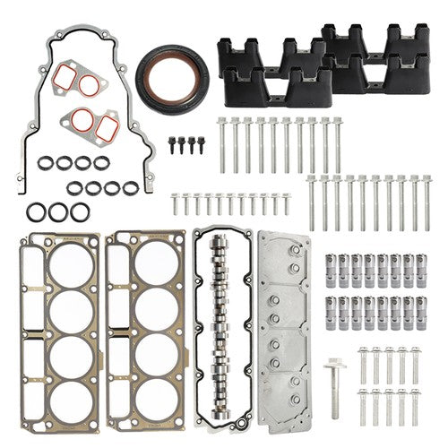 Solid Spare For GM Chevrolet 5.3L 2007-11 2012 2013 Non-DOD/AFM Cams Camshaft Install Kit