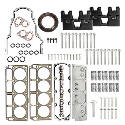 Solid Spare For GM Chevrolet 5.3L 2007-11 2012 2013 Non-DOD/AFM Cams Camshaft Install Kit