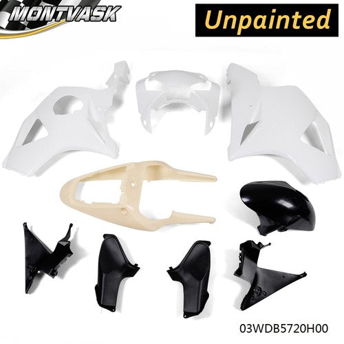 Solid Spare New 9pcs Unpainted Fairing Body Work Fit For HONDA CBR1000RR CBR 1000RR 12-16