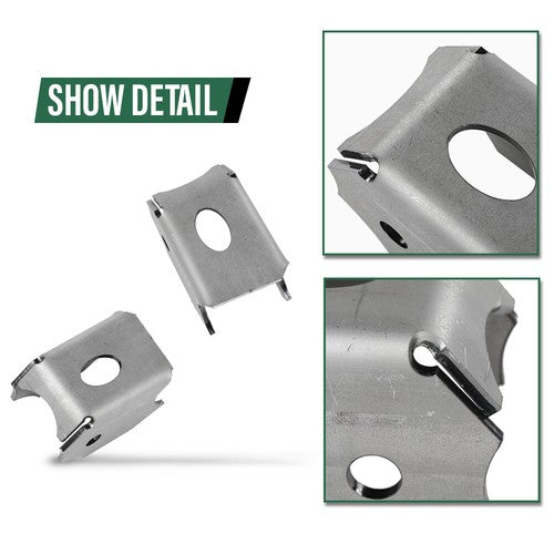 Solid Spare Heavy Duty Front Lower Control Arm Bracket Fit For 07-18 Jeep Wrangler JK JKU