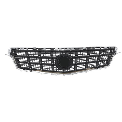 Solid Spare Front Bumper Cover Grille+Lower Grille For Cadillac ATS 2013-2014 Matte Black