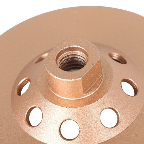 Solid Spare Grinding Wheels 5 Inch Diameter 18 Turbo Diamond Segments 5/8"-11 Arbor