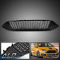 Solid Spare Black Front Upper Bumper Mesh Grille Fit For 2015-2018 Ford Focus S SE F1EZ8200B