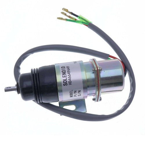 Solid Spare 894453-3411 MV1-58 Stop Solenoid 12VDC 8-94453341-0 for Hitachi Isuzu Engine