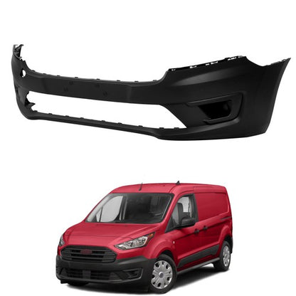 Solid Spare Front Lower Bumper Without Fog Lamp Hole 2019-2023 For Ford Transit Connect