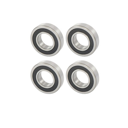 Solid Spare 4Pcs 62/32-2RS Bearings 32×65×17mm Double Rubber Seals Deep Groove Ball Bearing
