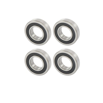 Solid Spare 4Pcs 62/32-2RS Bearings 32×65×17mm Double Rubber Seals Deep Groove Ball Bearing