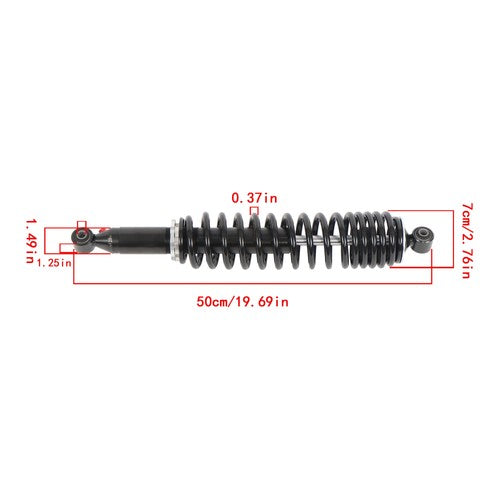 Solid Spare 2 Rear Gas Shocks for Can-Am Outlander 330 & Outlander 400 2x4 4x4 XT 2003-2014