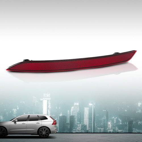 Solid Spare Rear Bumper Reflector Side Marker Red Fit For 2018-2024 Volvo XC60 Left Side