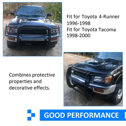 Solid Spare Brush Grille Guard Bumper Push Bar For Toyota 4 Runner 96-98 For Tacoma 98-00